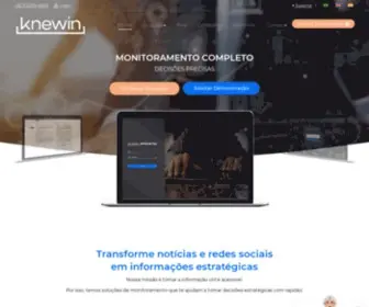 Knewin.com(A maior empresa de tecnologia e dados para gestão de reputação na América Latina) Screenshot