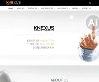 Knexusresearch.com(Knexus Research Corporation) Screenshot