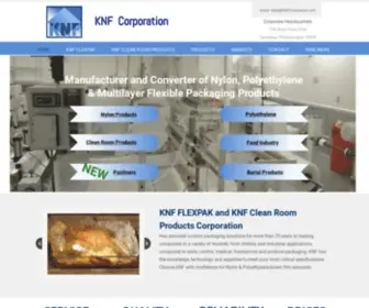 KNfcorporation.com(KNF Corporation) Screenshot