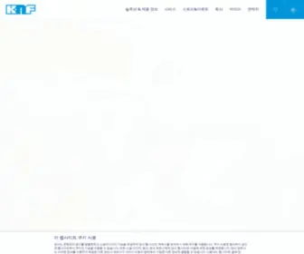 KNfkorea.com(KNF에) Screenshot