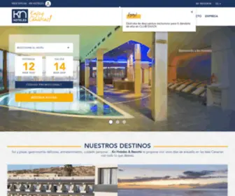 Knhoteles.com(Kn Hoteles en Islas Canarias) Screenshot