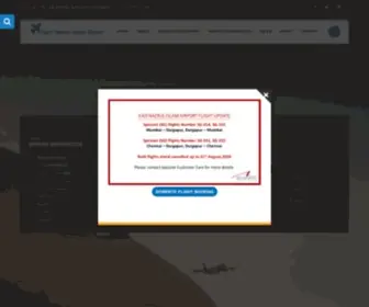 Kniairport.com(Kazi Nazrul Islam Airport) Screenshot