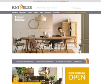 Knibbelermeubelen.nl(Knibbeler Wonen) Screenshot