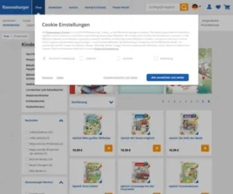Knickerbocker-Bande.de(Kinderbücher) Screenshot