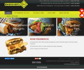 Knickerbockersdeli.com(Knickerbockers Deli) Screenshot