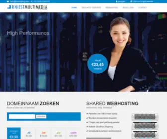 Kniestmultimedia.nl(High Performance Dedicated Servers en Webhosting) Screenshot