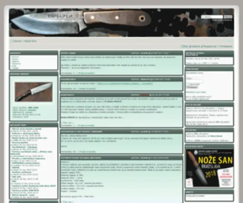 Knife-Life.sk(Domov) Screenshot