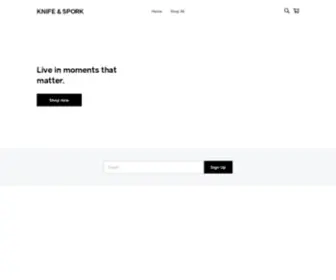 Knifeandsporkny.com(Knifeandsporkny) Screenshot