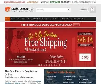 Knifecenter.com(Knives at Knife Center) Screenshot