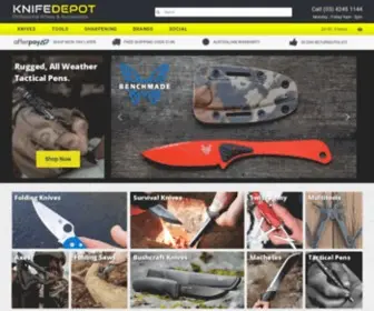 Knifedepot.com.au(Online Knife Store for Tactical) Screenshot