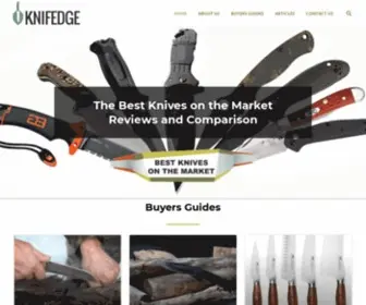 Knifedge.net(The Best Knives On The Market) Screenshot