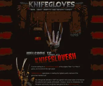 Knifegloves.com(KNIFE GLOVES) Screenshot