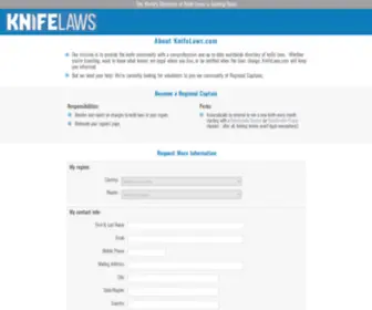 Knifelaws.com(KnifeLaws) Screenshot