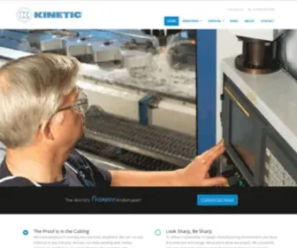 Knifemaker.com(Today Kinetic) Screenshot