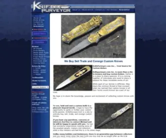 Knifepurveyor.com(Knife Purveyor) Screenshot