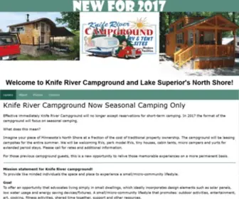 Kniferivercampground.com(Knife River CampgroundKnife River) Screenshot