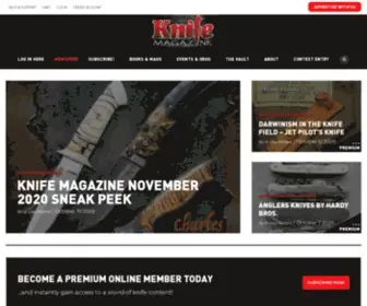 Knifeworld.com(Knife Magazine) Screenshot