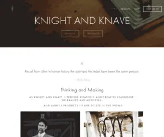 Knightandknave.com(Knight and knave) Screenshot