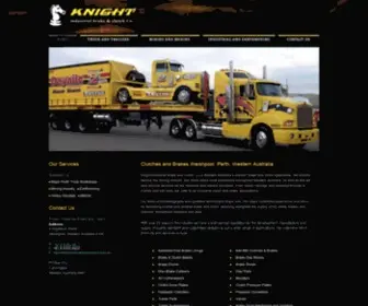 Knightbrakeandclutch.com.au(Industrial Clutches & Brakes Perth) Screenshot