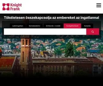 Knightfrank.hu(Budapest ingatlan) Screenshot