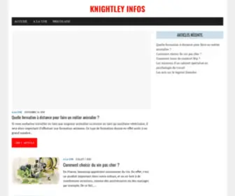 Knightley-Infos.com(Knightley Infos) Screenshot