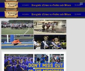 Knightlyscroll.net(East Noble High School's Online Newspaper by Students for Students) Screenshot