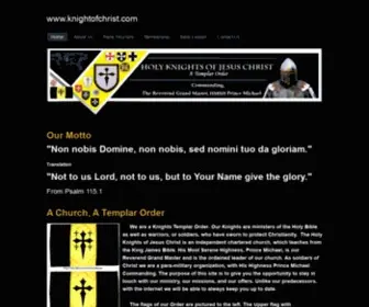 Knightofchrist.com(knightofchrist) Screenshot