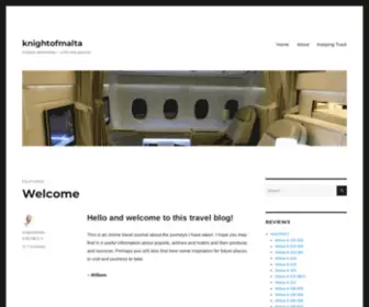 Knightofmalta.net(Aviation and Airlines) Screenshot