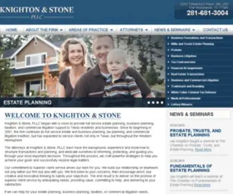 Knightonstone.com(Official Knighton & Stone) Screenshot