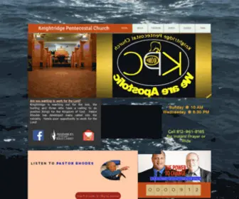 Knightridge.com(Knightridge Pentecostal Church) Screenshot