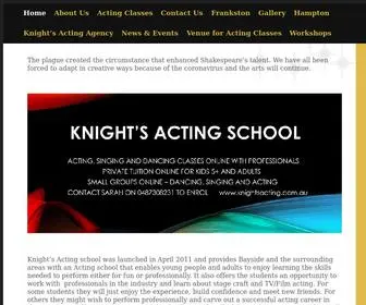 Knightsacting.com.au(Knight's Acting School) Screenshot