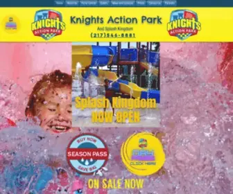 Knightsactionpark.com(Knights Action Park) Screenshot