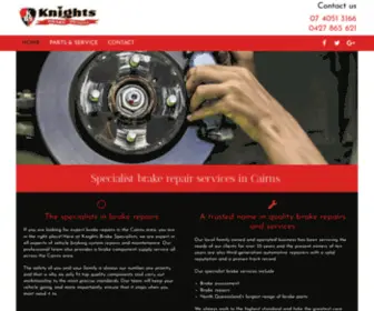 Knightsbrakes.com.au(Brake Repairs) Screenshot