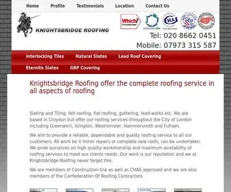 Knightsbridgeroofing.co.uk(Specialist Roofing Contractors) Screenshot