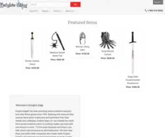 Knightsedge.com(Medieval Weapons) Screenshot