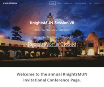 Knightsmun.com(KnightsMUN) Screenshot