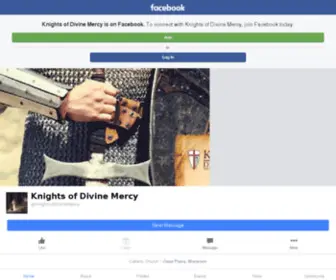 Knightsofdivinemercy.com(Knights of Divine Mercy) Screenshot