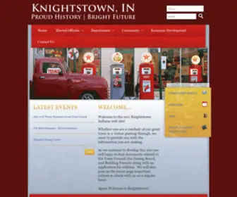 Knightstown.in(Town of Knightstown) Screenshot