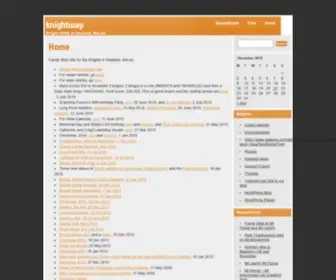 Knightway.org(Knight family of Wayland) Screenshot
