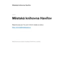 Knih-Havirov.cz(Městská) Screenshot
