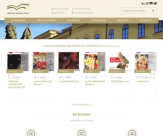 Knih-PI.cz(Městská knihovna Písek) Screenshot