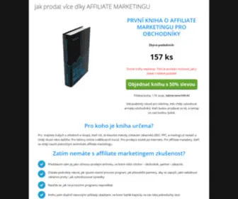 Knihaoaffiliate.cz(Jak vydělat více díky AFFILIATE MARKETINGU) Screenshot