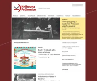 Knihovnapruhonice.cz(Knihovna Průhonice) Screenshot