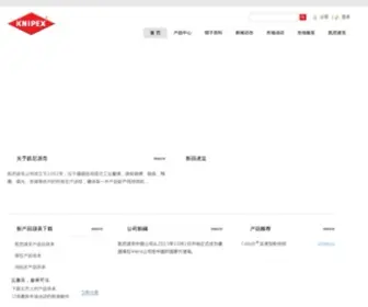 Knipex.com.cn(凯尼派克工具(上海)有限公司) Screenshot