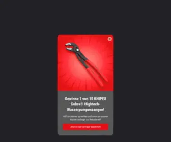 Knipex.de(Die Zangenmarke) Screenshot
