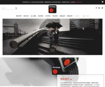 Knirps.com.tw(Knirps Taiwan) Screenshot