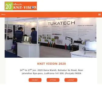 Knit-Vision.com(Knit Vision Exhibition 2020) Screenshot