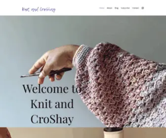 Knitandcroshay.com(Knit and CroShay) Screenshot