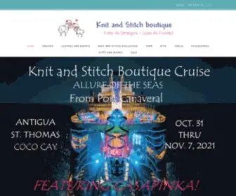 Knitandstitchboutique.com(Knit and Stitch Boutique) Screenshot