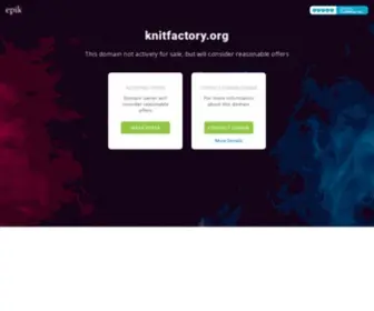 Knitfactory.org(Knitfactory) Screenshot